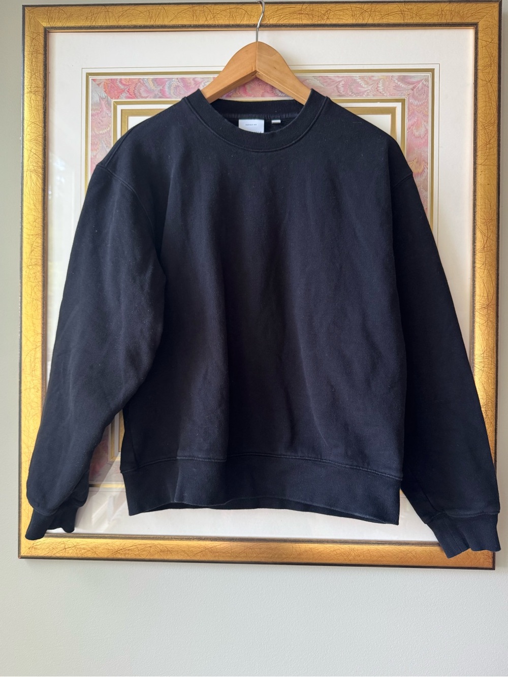 Aritzia perfect fit sweatfleece cozy fleece pullover sweatshirt